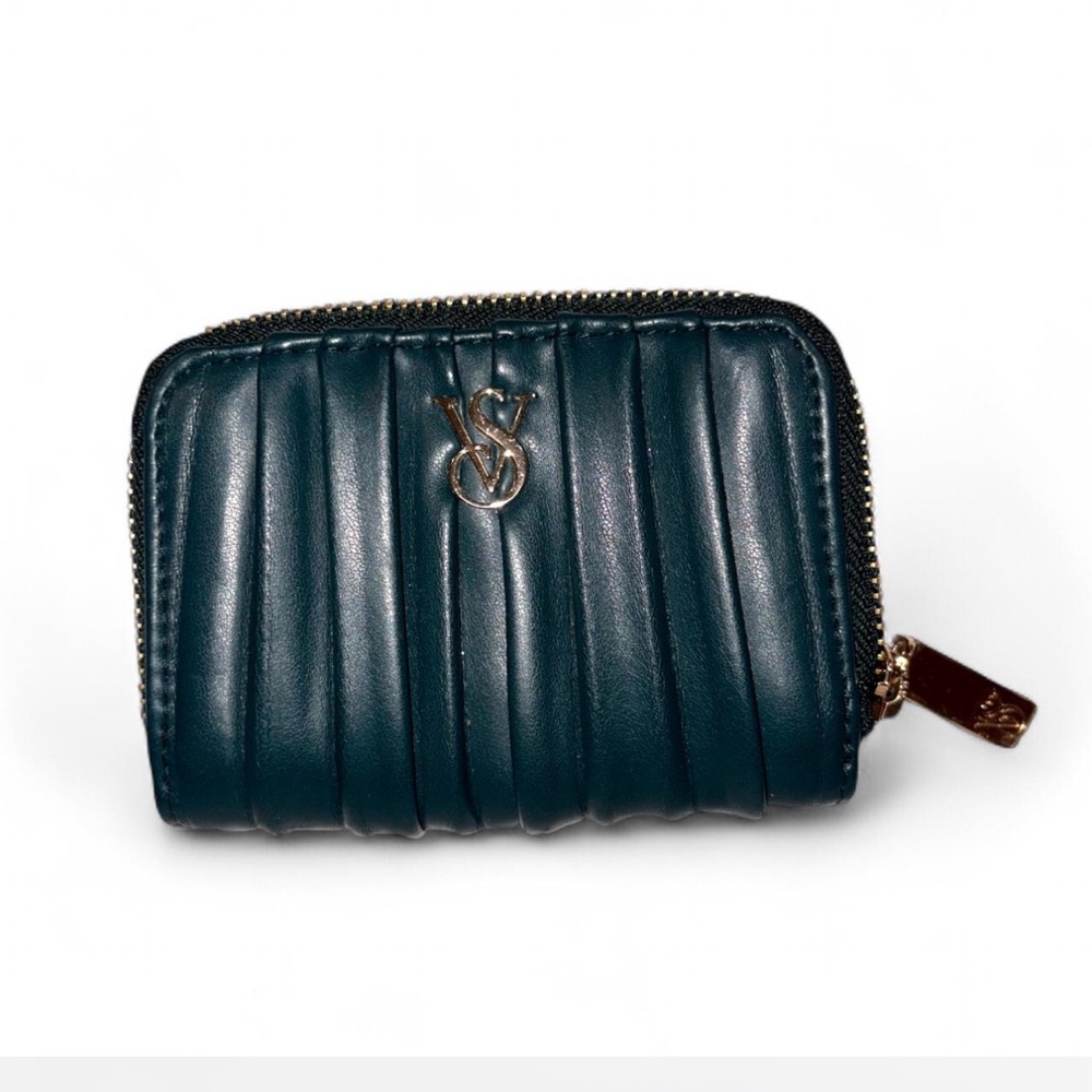 Victoria's Secret Teal Quilted Wallet